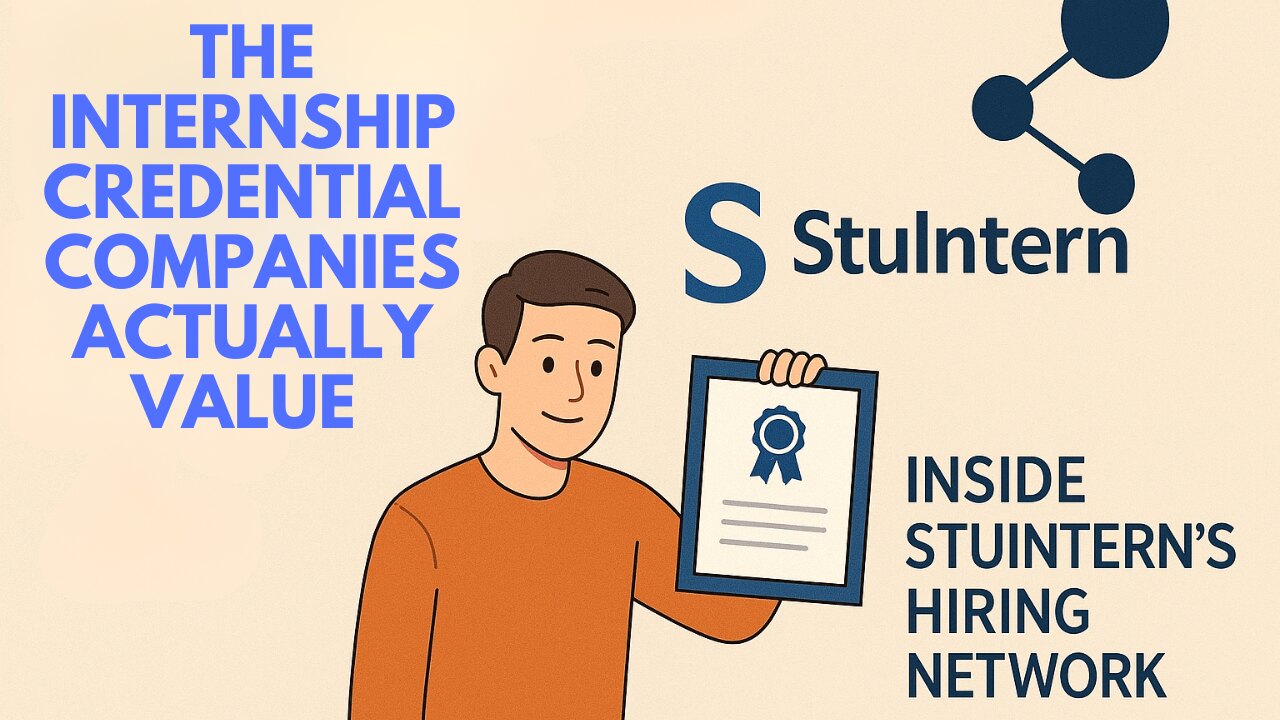 The Internship Credential Companies Actually Value Inside StuIntern’s Hiring Network