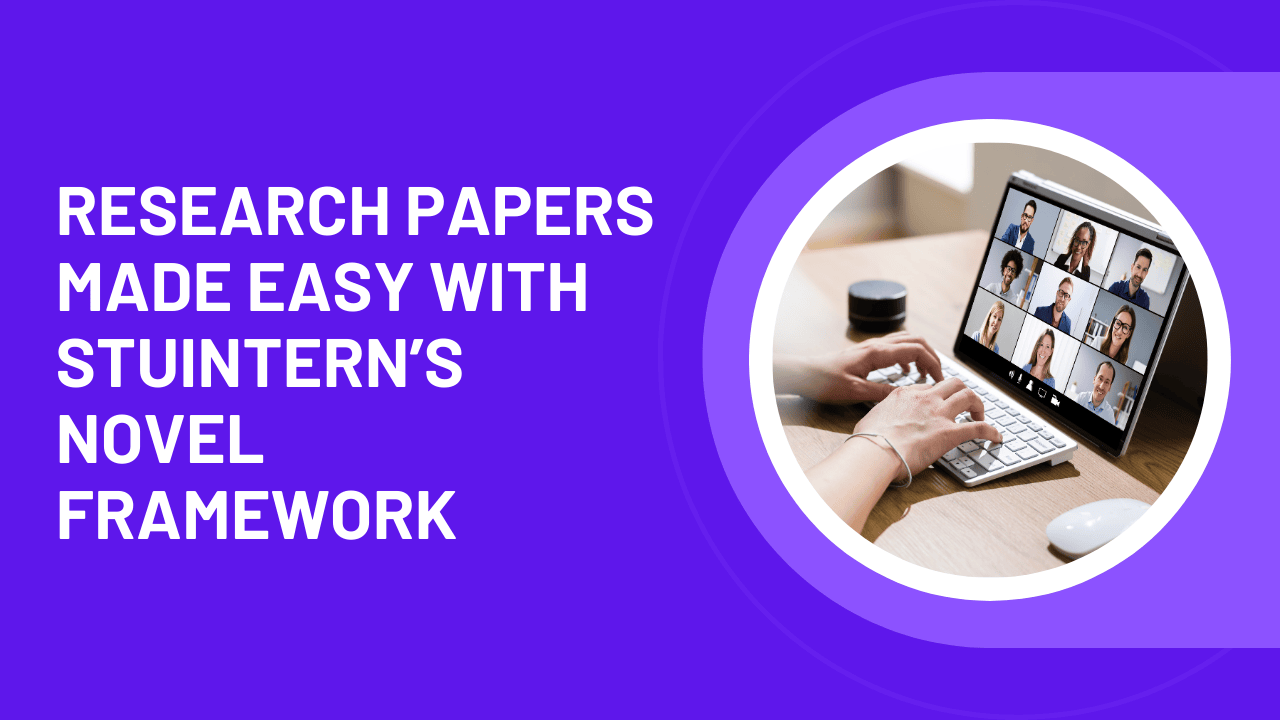 From Creativity to Participatory Publication: Research Papers Made Easy with Stuintern’s Novel Framework