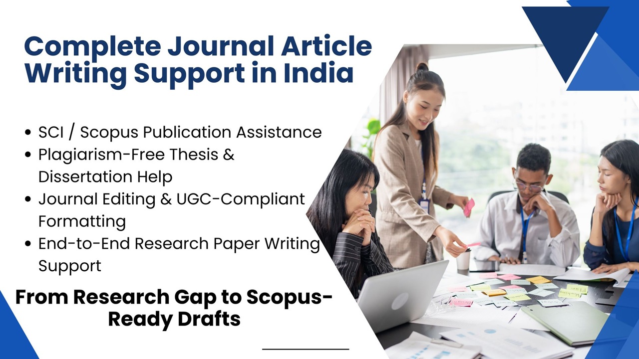 Complete Journal Article Writing Support in India – From Research Gaps to Scopus-Ready Drafts by StuIntern.com
