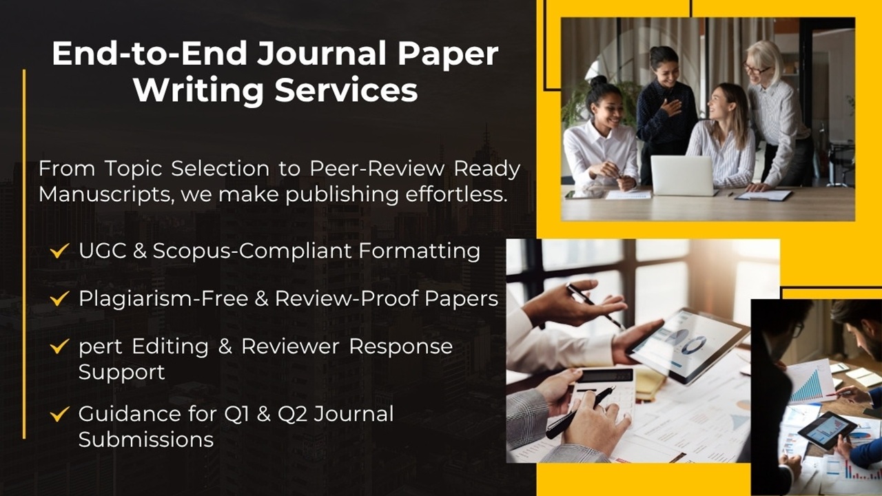 End-to-End Journal Paper Services – Topic Selection, Formatting & Peer-Review Guidance by StuIntern.com