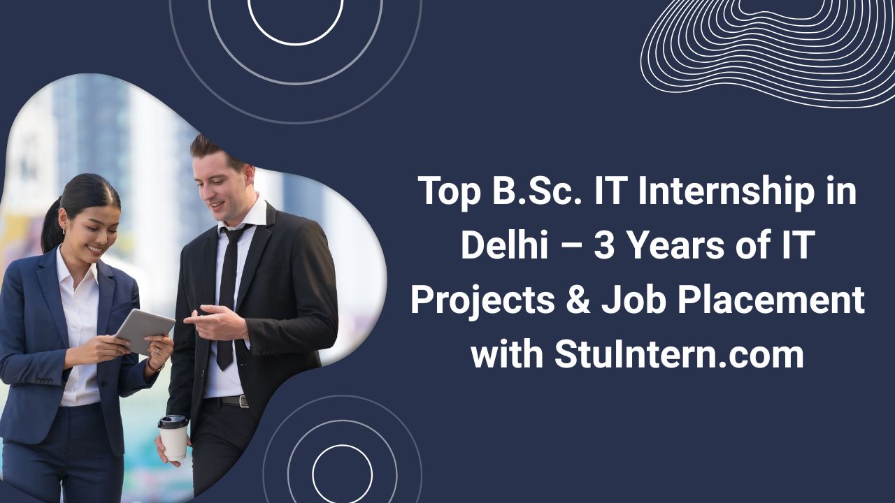 Top B.Sc. IT Internship in Delhi – 3 Years of IT Projects & Job Placement with StuIntern.com