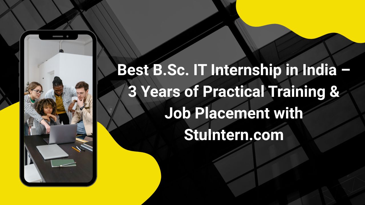 Best B.Sc. IT Internship in India – 3 Years of Practical Training & Job Placement with StuIntern.com