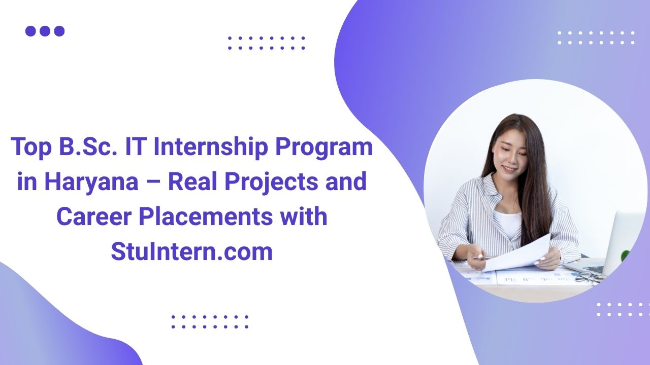 Top B.Sc. IT Internship Program in Haryana – Real Projects and Career Placements with StuIntern.com
