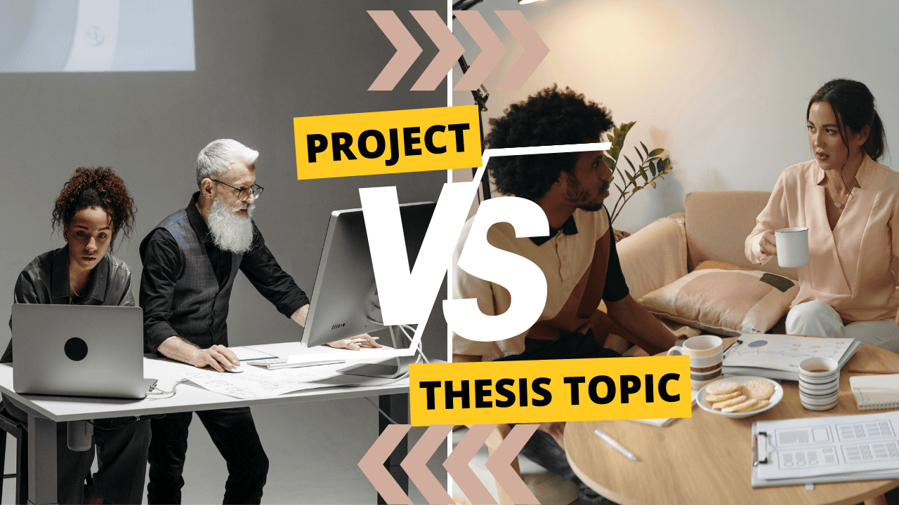 Project vs Thesis Topic: StuIntern Explains the Real Difference