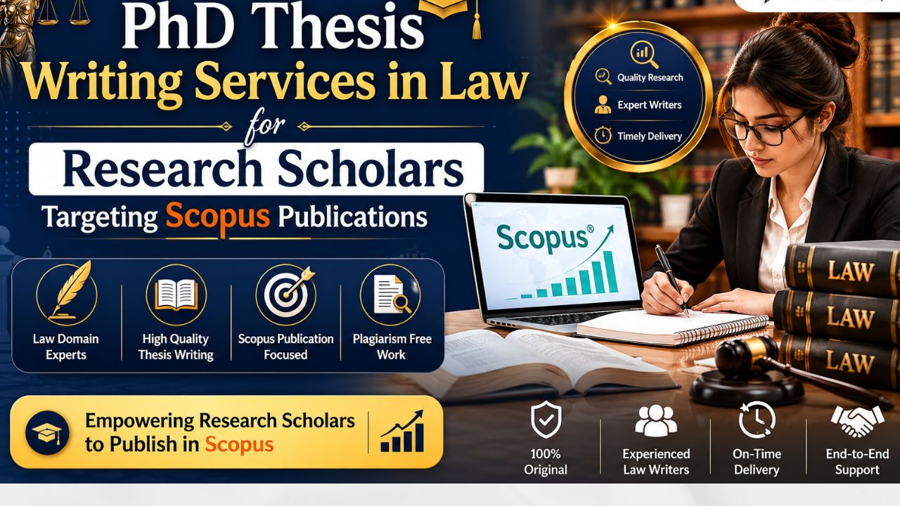 PhD Thesis Writing Services in Law for Research Scholars Targeting Scopus Publications with StuIntern