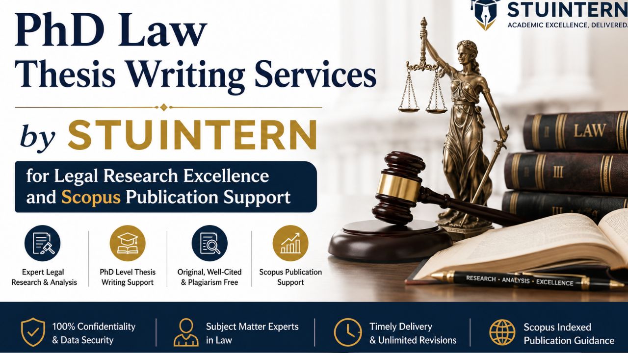 PhD Law Thesis Writing Services by STUINTERN for Legal Research Excellence and Scopus