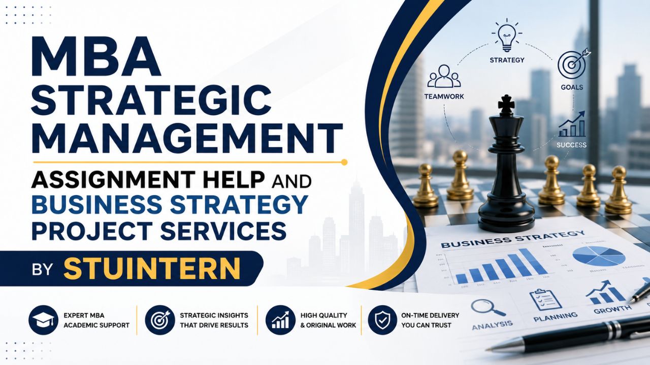 MBA Strategic Management Assignment Help and Business Strategy Project Services
