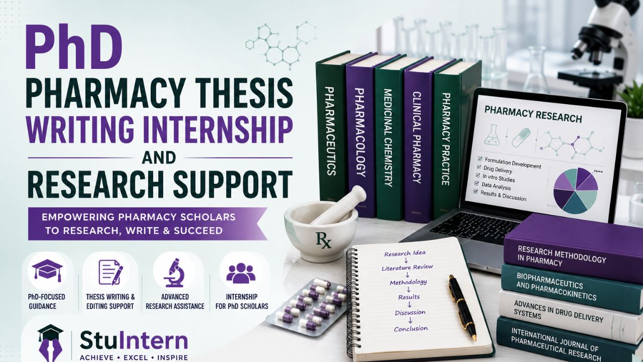PhD Pharmacy Thesis Writing Internship and Research Support on StuIntern