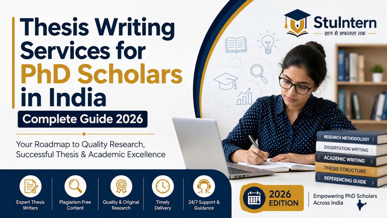 Thesis Writing Services for PhD Scholars in India Complete Guide 2026