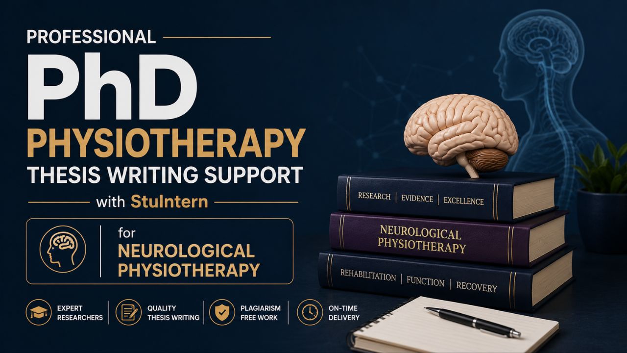 Professional PhD Physiotherapy Thesis Writing Support with StuIntern for Neurological Physiotherapy