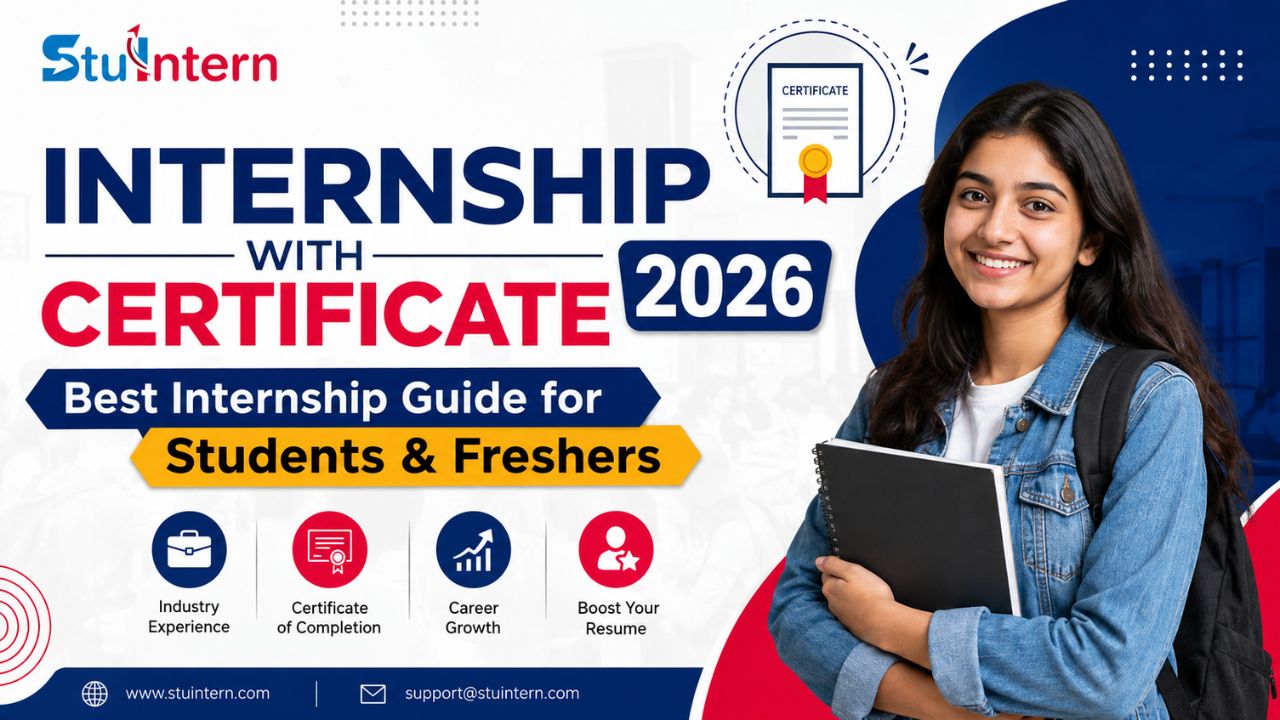 Internship with Certificate 2026: Best Internship Guide for Students & Freshers