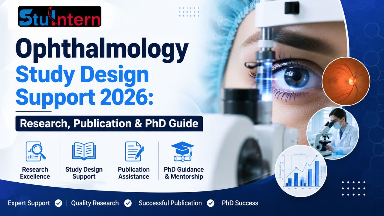 Ophthalmology Study Design Support 2026: Research, Publication & PhD Guide