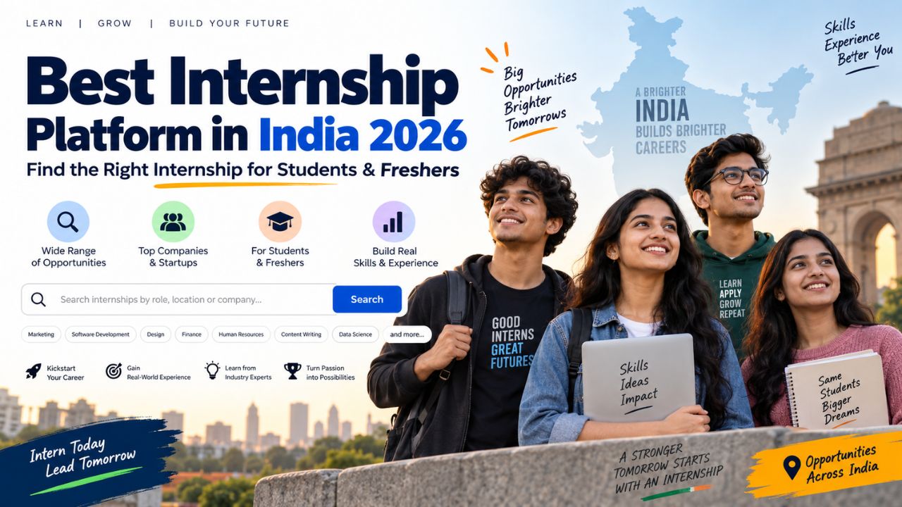 Best Internship Platform in India 2026: Find the Right Internship for Students & Freshers