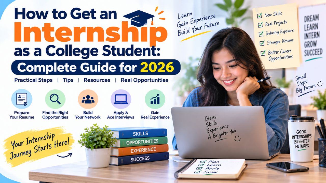 How to Get an Internship as a College Student: Complete Guide for 2026