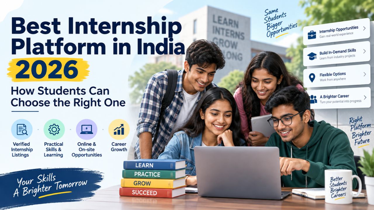 Best Internship Platform in India 2026: How Students Can Choose the Right One