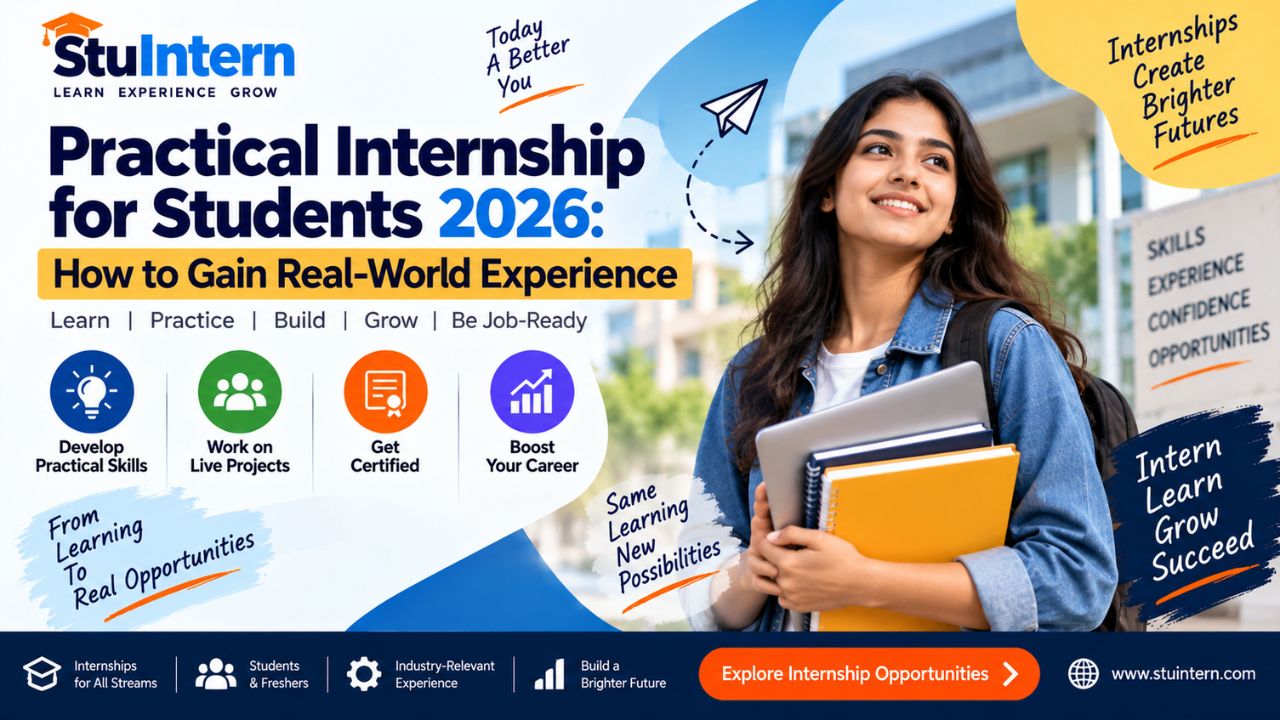 Practical Internship for Students 2026: How to Gain Real-World Experience