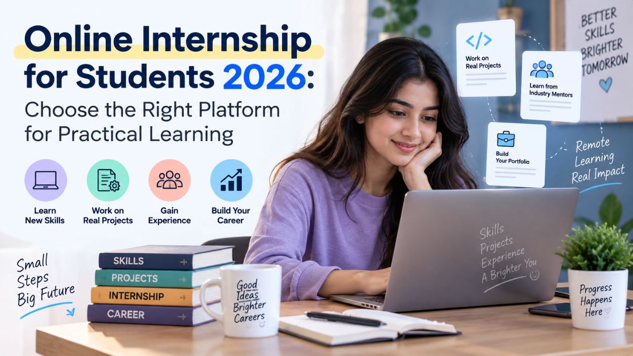Online Internship for Students 2026: Choose the Right Platform for Practical Learning