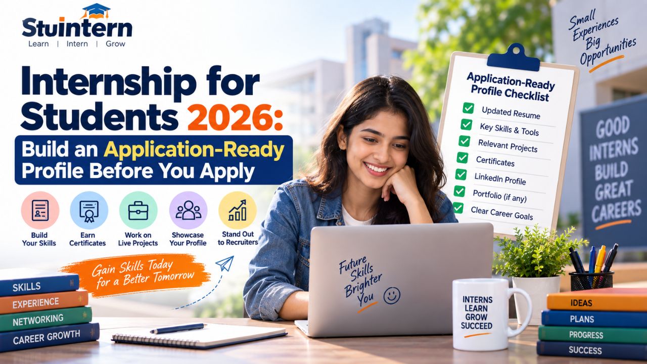 Internship for Students 2026: Build an Application-Ready Profile Before You Apply