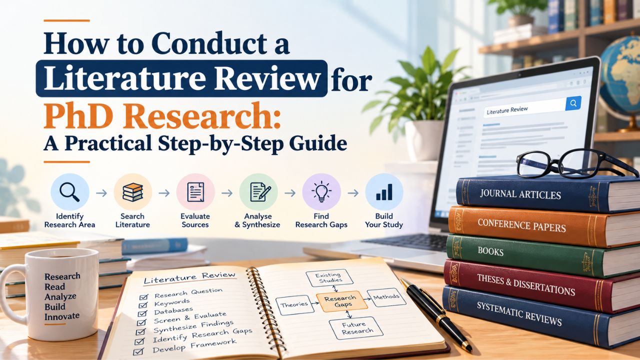 How to Conduct a Literature Review for PhD Research: A Practical Step-by-Step Guide