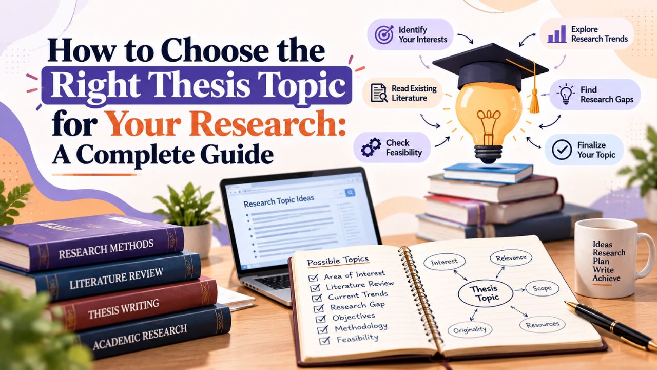 How to Choose the Right Thesis Topic for Your Research: A Complete Guide