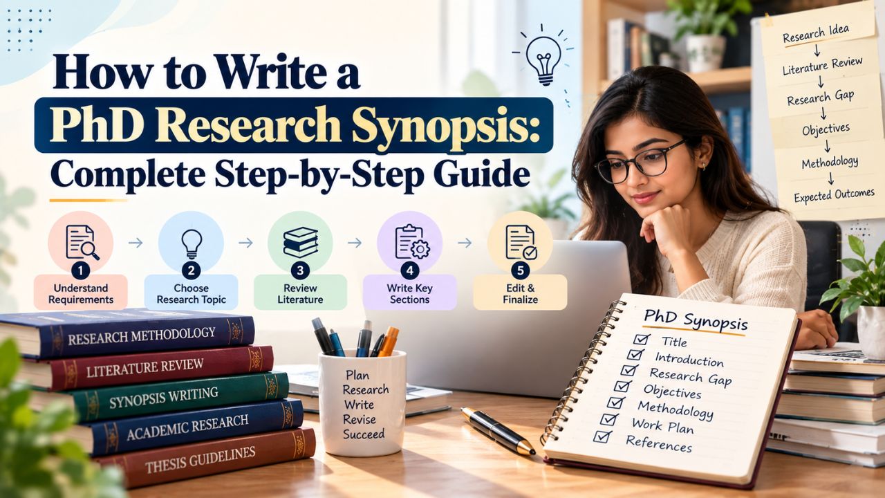 How to Write a PhD Research Synopsis: Complete Step-by-Step Guide