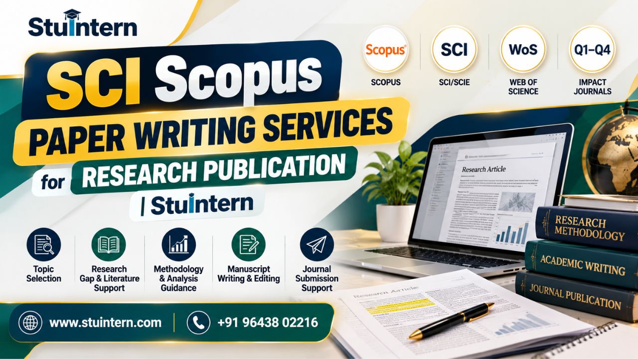 SCI Scopus Paper Writing Services for Research Publication | StuIntern