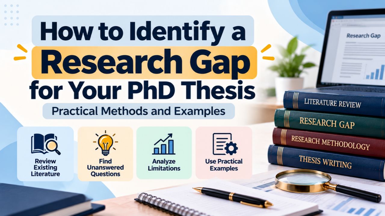 How to Identify a Research Gap for Your PhD Thesis: Practical Methods and Examples