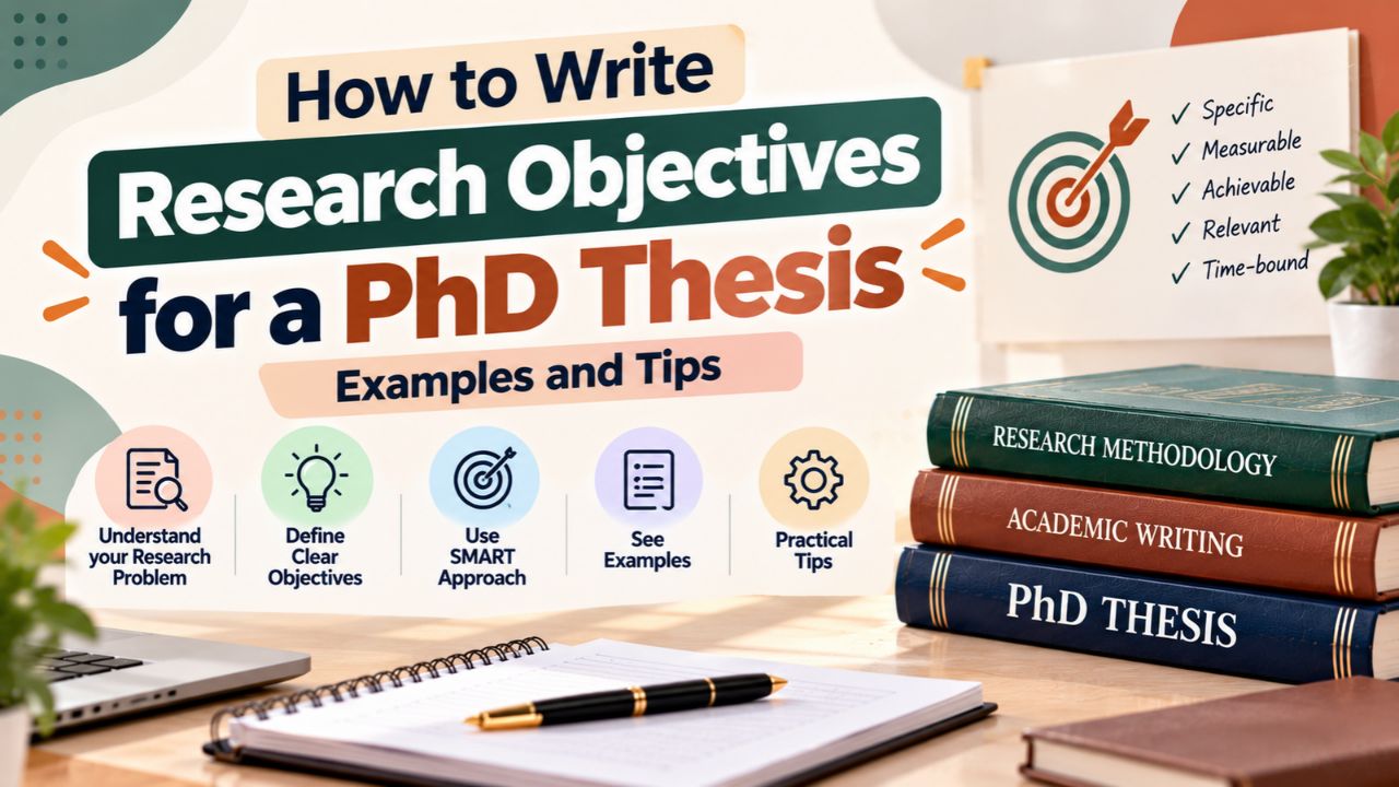 How to Write Research Objectives for a PhD Thesis: Examples and Tips